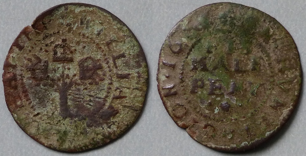 Huntingdon, William Lambe 1668 halfpenny